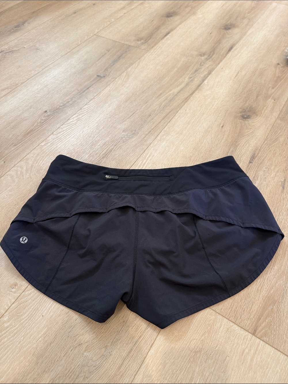 Lululemon Classic Black Speed Shorts